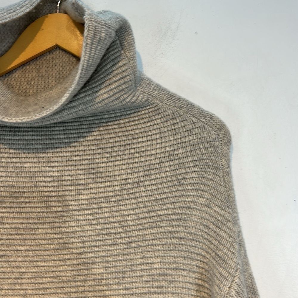 Babaton Mika sweater Heathered light grey wool/cashmere blend size XS - Picture 4 of 14